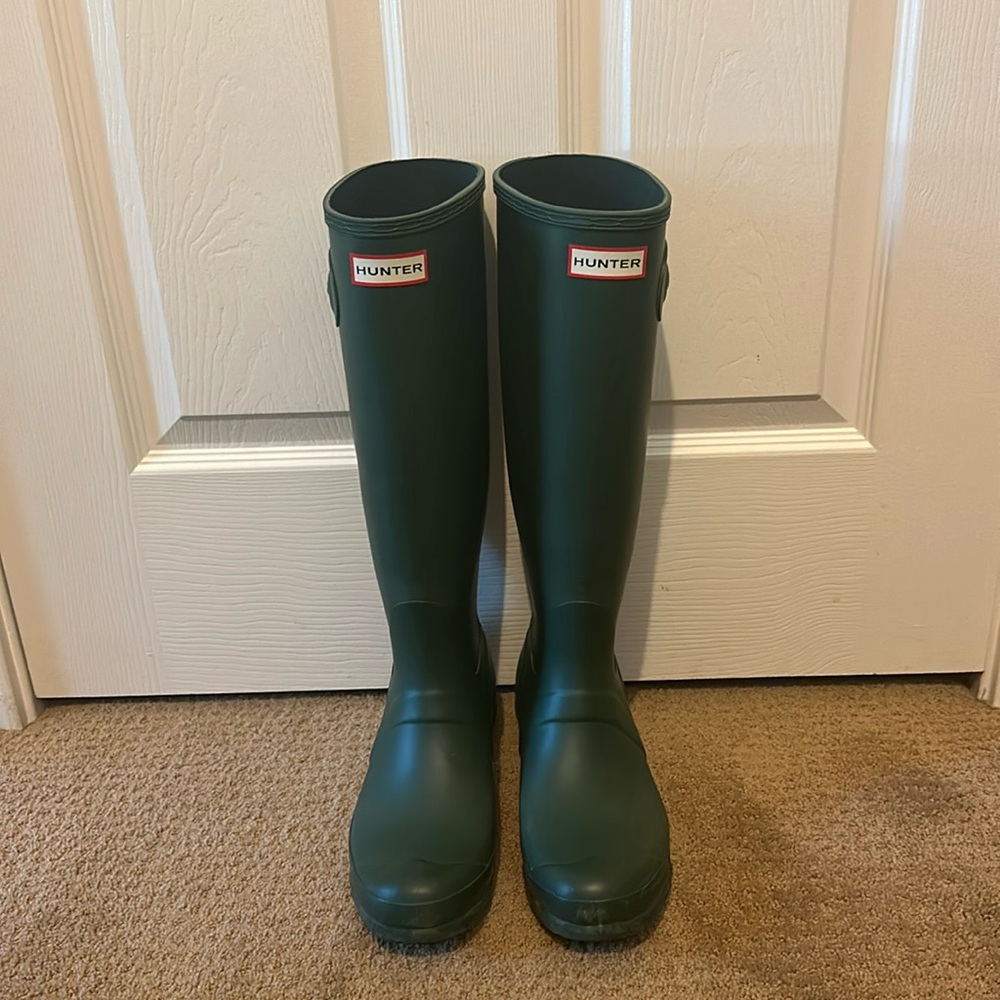 Hunter rain boots